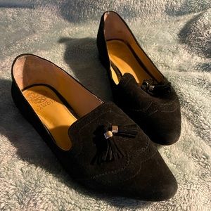 Vince Camuto Suede Flats with Tassles